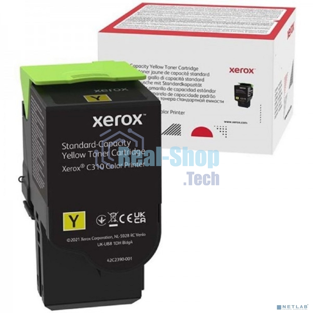 Картридж лазерный Xerox C310 желтый 2K (006R04363)