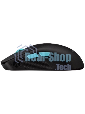 Мышь беспроводная/проводная ASUS ROG Harpe Ace Aim Lab Edition черный, 36000 dpi, радиоканал, Bluetooth, USB, кнопки - 5