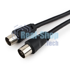 Кабель телевизионный Cablexpert Coaxial M/F, 1.8м