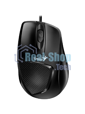 Мышь проводная Genius DX-150X черный, 1000 dpi, USB, кнопки - 3