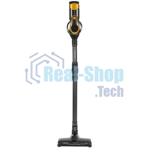 Пылесос вертикальный Brayer BR4273 серый/желтый, питание от аккумулятора, 350 Вт, уборка сухая, пылесборник 0,8 л