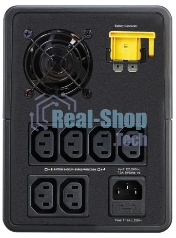 Источник бесперебойного питания APC Easy-UPS BVX1600LI/1600 ВА/900 Вт/6xIEC 320 С13