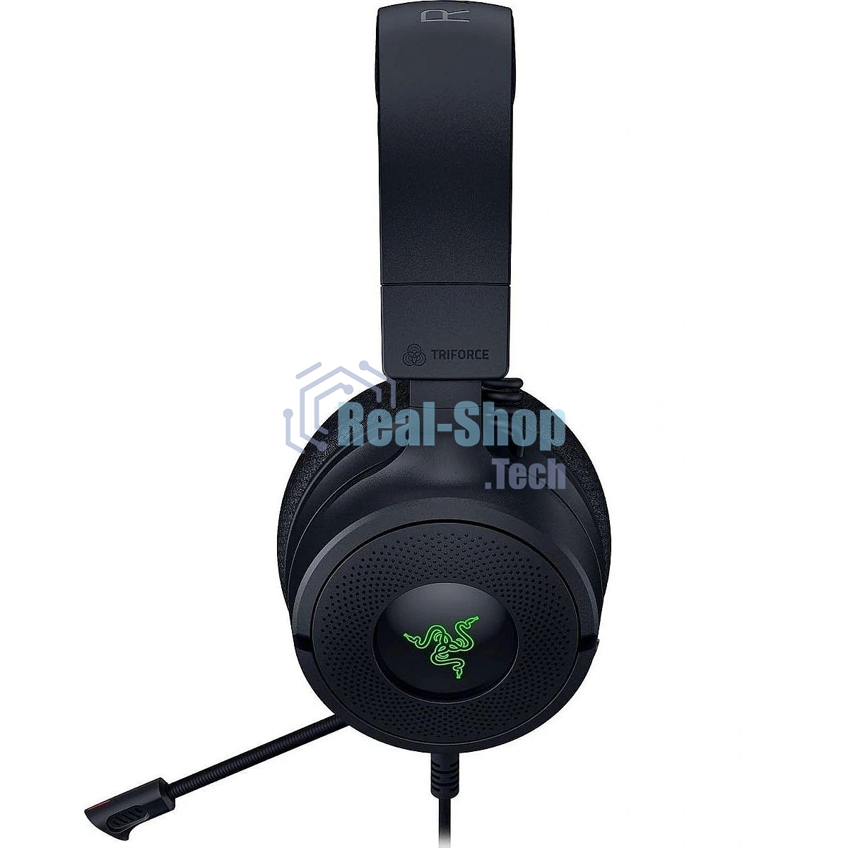 Гарнитура Razer Kraken V4 X чёрный, проводная, подсветка