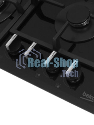 Газовая варочная поверхность Beko HIYG 64225 SBO, 4 конфорки, нержавеющая сталь, 7800 Вт
