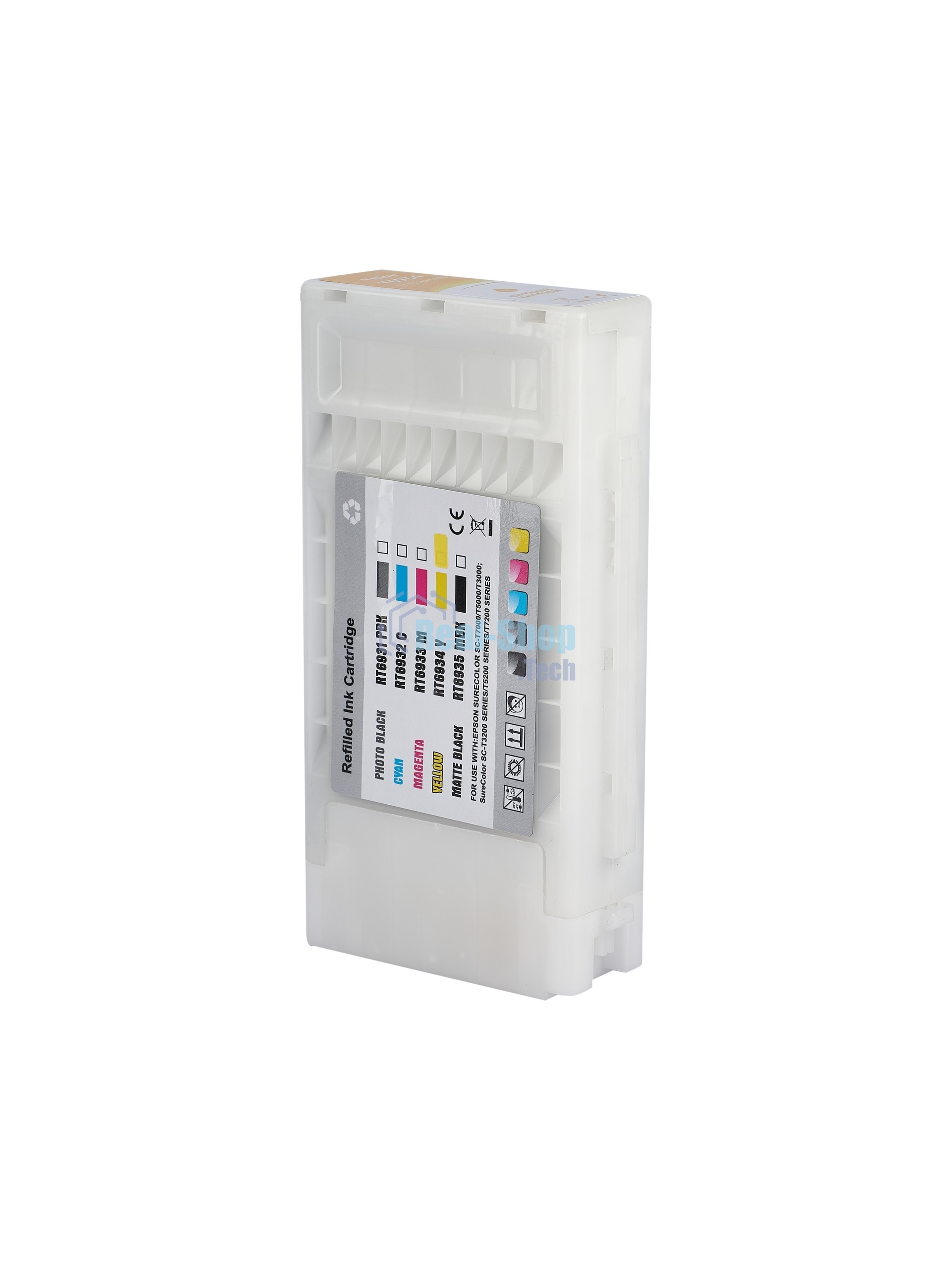 Картридж струйный Sakura C13T693400 (T6934 Yellow) для Epson, желтый, 350 мл.