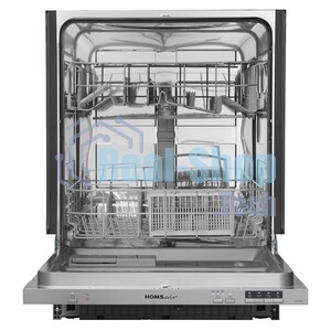 Встраиваемая посудомоечная машина HOMSair DW64E, серебристый, 59.8 см, 12 компл., 49 дБ, класс A++
