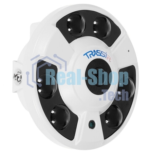 Камера видеонаблюдения IP Trassir TR-D9151IR2 1.4-1.4мм корп.:белый