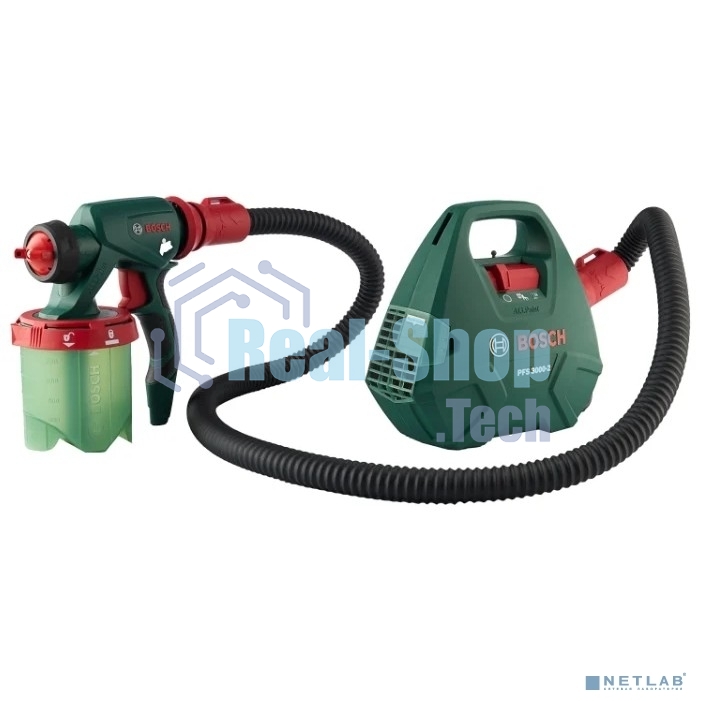 Краскопульт электрический Bosch PFS 3000-2 650Вт бак:1000мл 300мл/мин