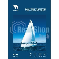 Глянцевая фотобумага NVPrint для струйной печати 230 г/м A4 50 листов