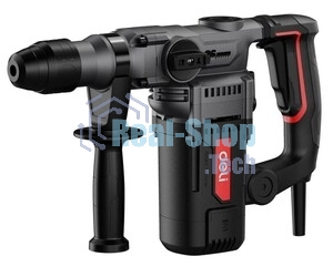 Перфоратор Deli DE-DC26-3E, SDS-plus, 1100 Вт, 5 Дж, от сети