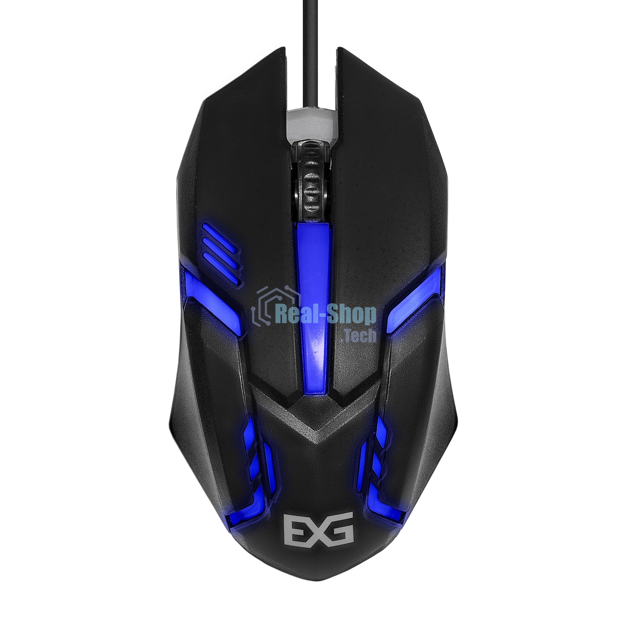 Мышь проводная ExeGate Gaming Standard Laser GML-17 черный, 1200 dpi, USB, кнопки - 3