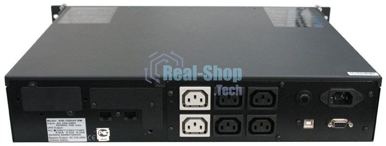 Источник бесперебойного питания Powercom King Pro RM KIN-1500AP RM 900Вт 1500ВА черный
