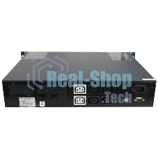 Источник бесперебойного питания Powercom King Pro RM KIN-1500AP RM 900Вт 1500ВА черный