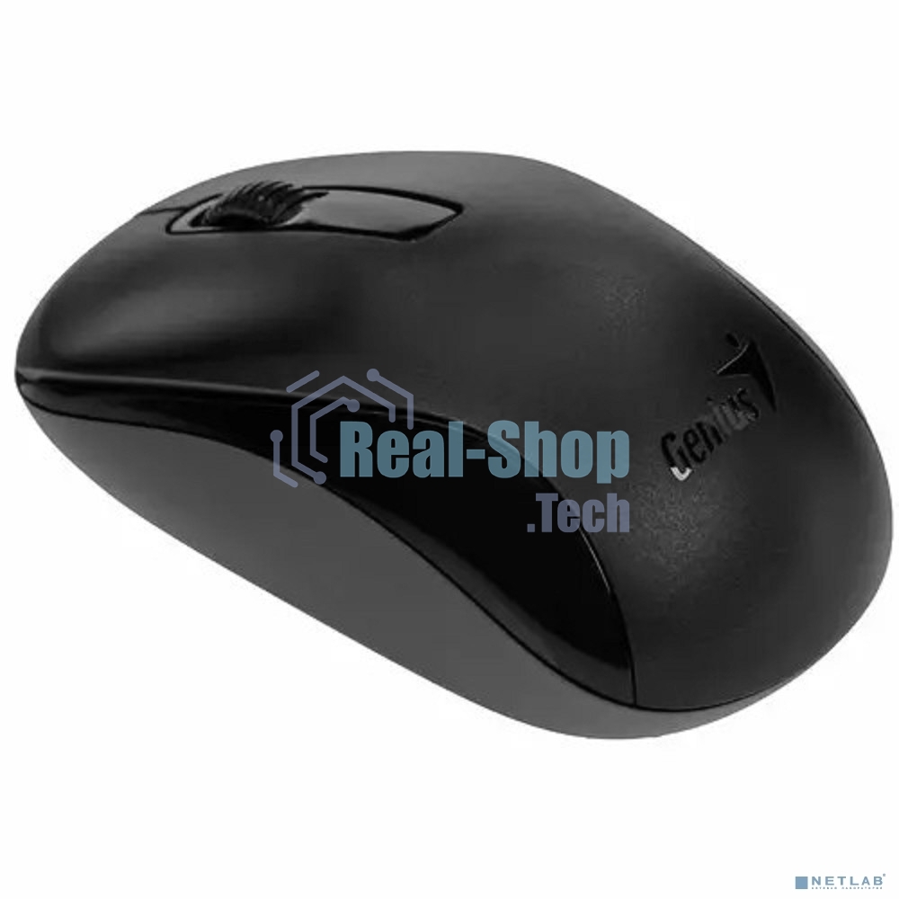 Мышь беспроводная Genius NX-7005 черный, 1200 dpi, радиоканал, USB, кнопки - 3
