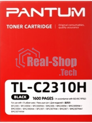 Картридж лазерный Pantum TL-C2310H (1600 стр.), для (BP2300/BP2300W/BP2300NW/BM2300/BM2300W/BM2300NW/BM2300A/BM2300AW/BM2300ANW) (TL-C2310H)