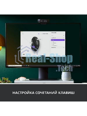 Мышь беспроводная Logitech Signature M650 графитовый, 4000 dpi, радиоканал, Bluetooth, USB, кнопки - 5