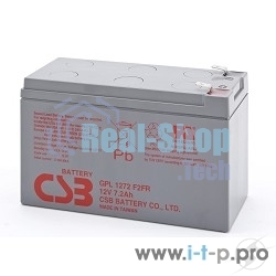 Аккумулятор CSB GPL1272 F2FR (12V 7.2Ah)