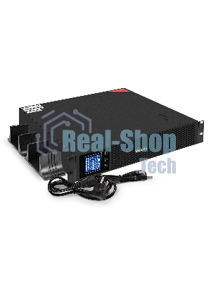 Источник бесперебойного питания Pure Sine Wave ExeGate SinePower UHB-3000.LCD.AVR.8C13.RJ.USB.BC.2U (3000VA/2400W, LCD, AVR, 8*C13, RJ45/11,Источник бесперебойного питания USB, батарея 12V 9Ah - 4шт, Rackmount 2U/Tower, возможность подключения до 2 внешних батарейных блоков 48В (поставляются отдельно),