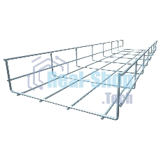 Лоток проволочный 300х60 L3000 сталь 4мм PL60х300х4.0 оцинк. КМ LO0663 Лоток проволочный 300х60 L3000 сталь 4мм PL60х300х4.0 оцинк. КМ LO0663