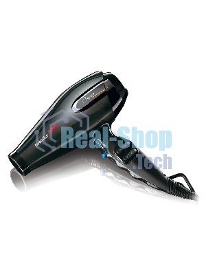 Фен BaByliss Pro Caruso, 2400 Вт, 2 насадки черный