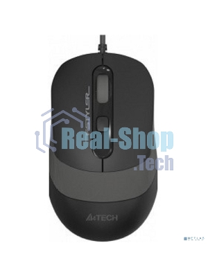 Мышь проводная A4Tech Fstyler FM10 черный/серый, 1600 dpi, USB, кнопки - 4