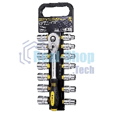 Набор головок BERGER BG2035 торцевых 1/2'' superlock 15предметов
