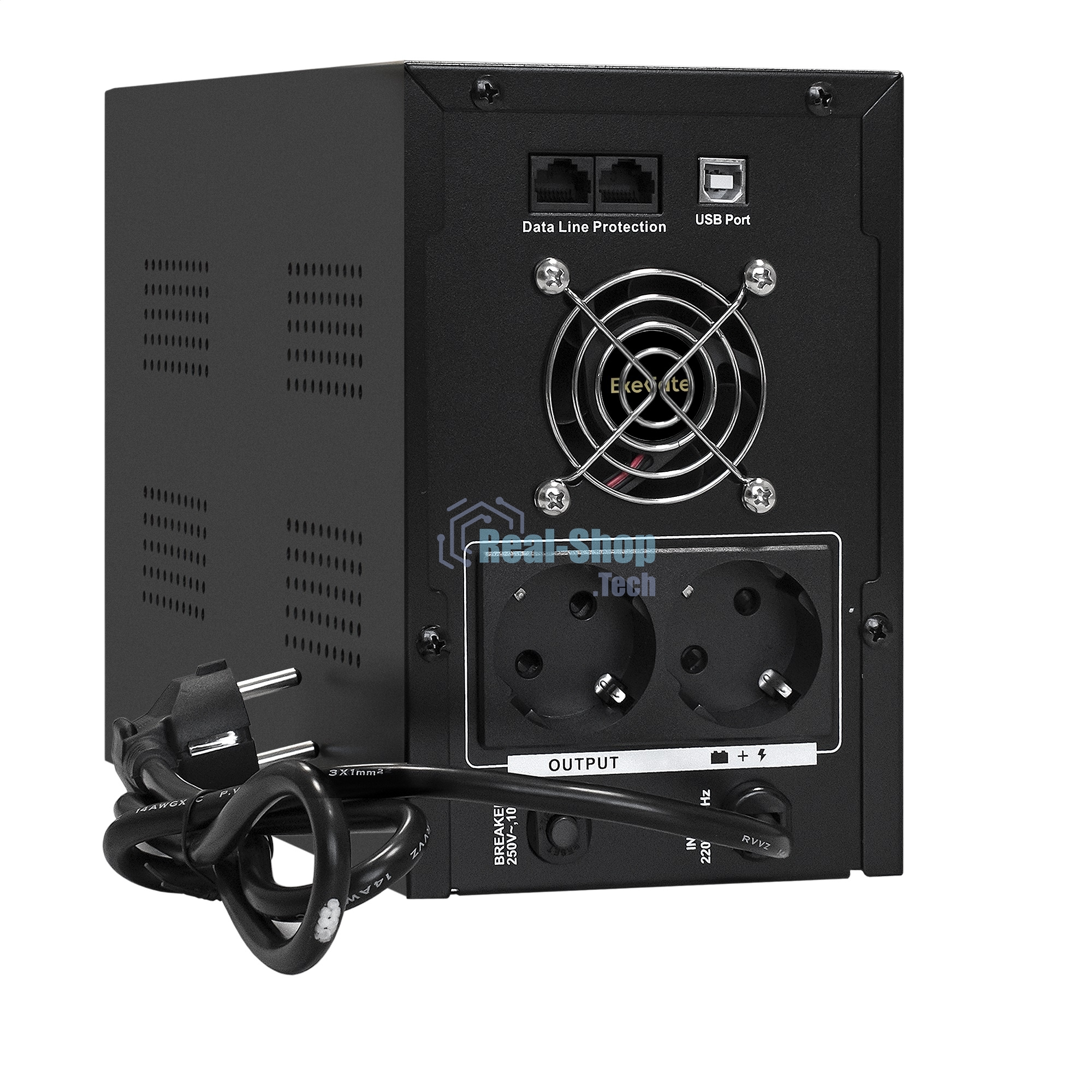 Источник бесперебойного питания ExeGate EX292632RUS SpecialPro Smart LLB-2000.LCD.AVR.2SH.RJ.USB