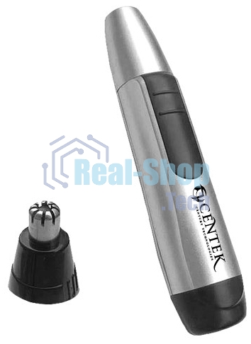 Триммер Centek CT-2180 (серый/черный) для носа и ушей, питание 1хАА (в комплекте не поставляются)