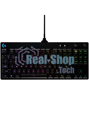 Клавиатура Logitech Gaming PRO проводная, USB Type-A, чёрный