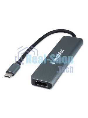 USB-концентратор Gembird UHB-D9, USB Type-C, PD100W, SD/TF, USB 2.0, HDMI, USB Type-C