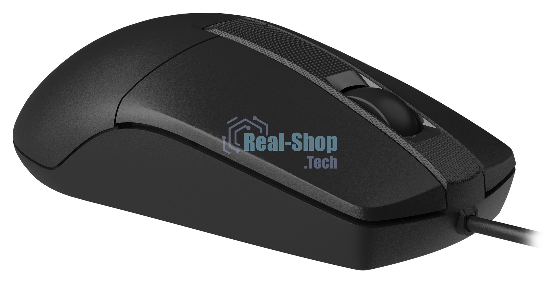 Мышь проводная A4Tech OP-330S черный, 1200 dpi, USB, кнопки - 3