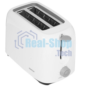 Тостер Centek CT-1425 белый, 700 Вт, 2 слота