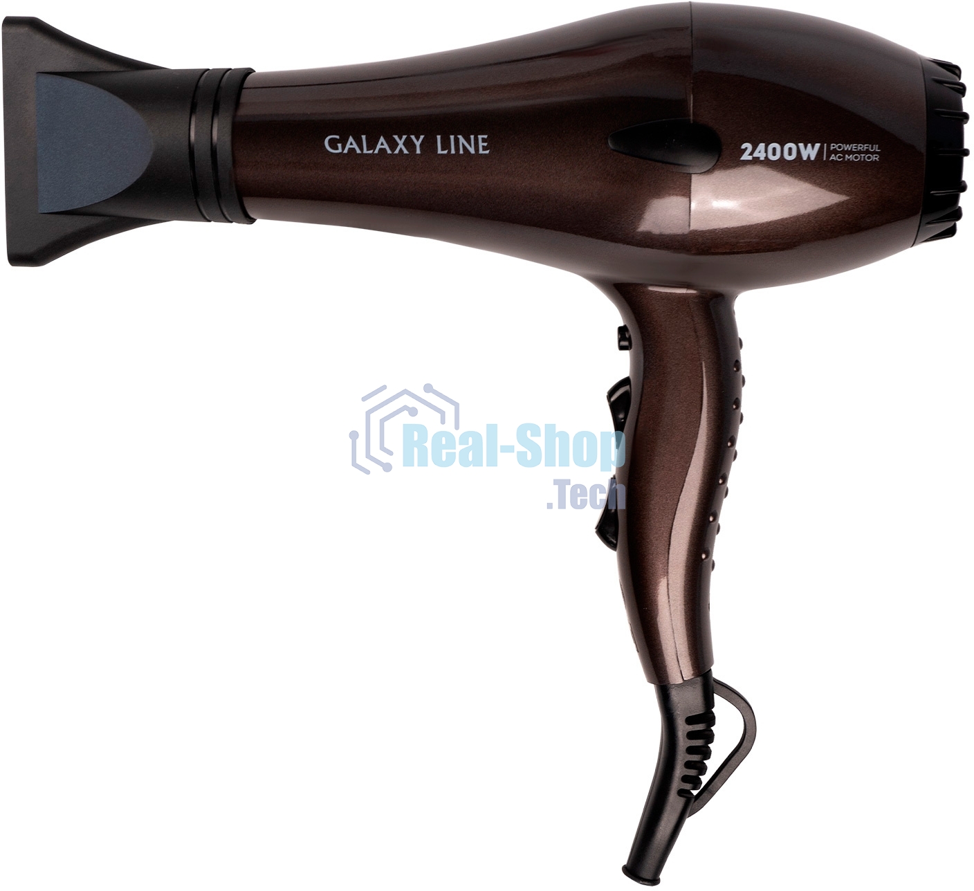 Фен Galaxy Line GL 4343 коричневый, 2400 Вт