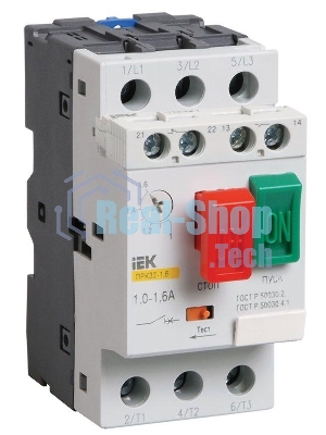 Пускатель ПРК32-4 In4А Ir2.5-4А Ue 660В IEK DMS11-004