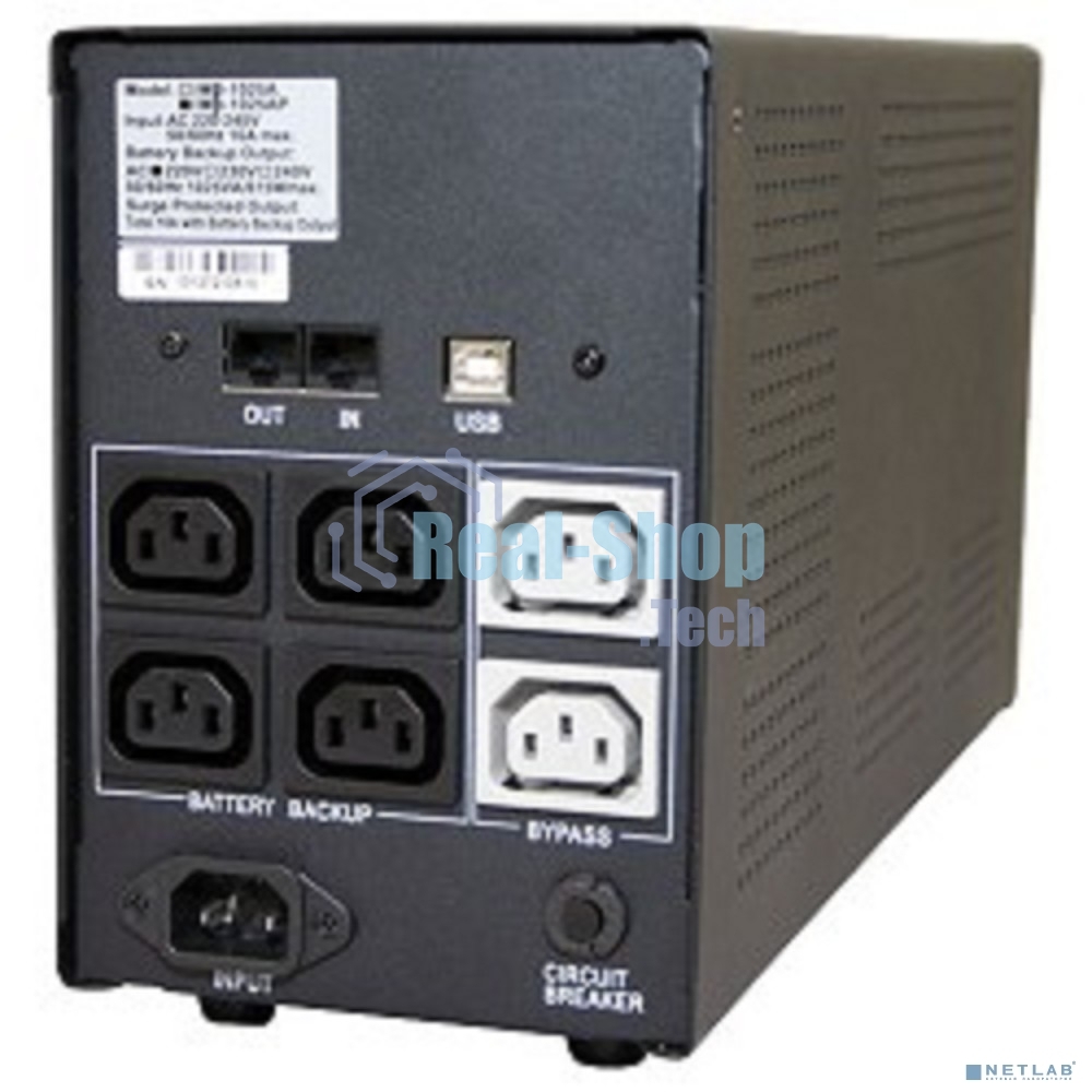 Источник бесперебойного питания Powercom Imperial IMD-1200AP 720Вт 1200ВА черный