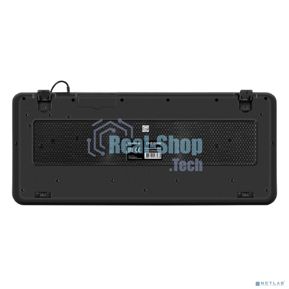 Клавиатура проводная ExeGate Professional Standard LY-E5500M, USB, черный