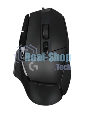Мышь проводная Logitech G502 X черный, 25600 dpi, USB, кнопки - 13