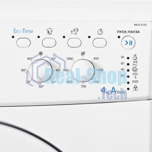 Стиральная машина Indesit IWUC 4105 белый, загр. фронтальная макс.: 4 кг 1000 об/мин класс: А