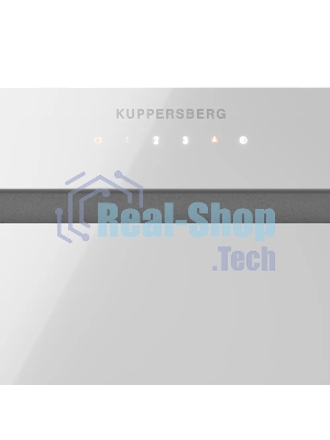 Вытяжка встраиваемая Kuppersberg Inflat 60 W белый, 60 см, 780 куб. м/ч, 65 дБ