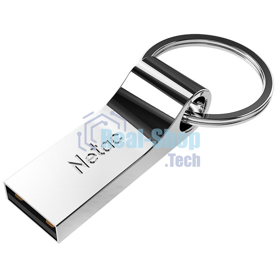 Флешка USB Netac U275 (NT03U275N-064G-20SL), 64Gb, USB 2.0, R/W 50/15, серебристый