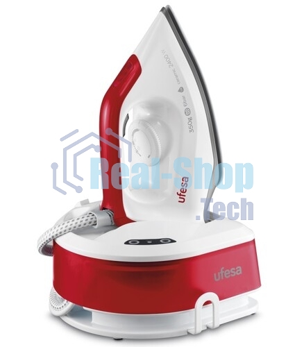 Парогенератор Ufesa PL2650 SPACE HEALTHY белый/красный, 2400 Вт, 120 г/мин, 350 г/мин, 1900 мл