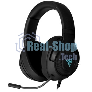 Гарнитура Razer Kraken V3 X (2022) чёрный, проводная, USB, подсветка