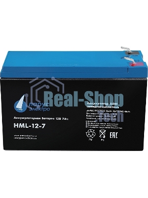 Батарея для ИБП Парус Электро, профессиональная серия HML-12-7