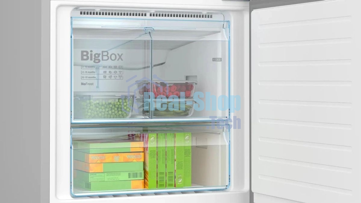 Холодильник Bosch KGN56LB31U черный двухкамерный 279/87л морозилка снизу, No Frost