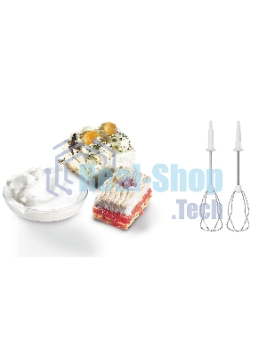 Миксер стационарный Bosch MFQ36460 450 Вт, белый/серый