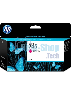 Картридж струйный HP 745 пурпурный для HP DesignJet, 130ml