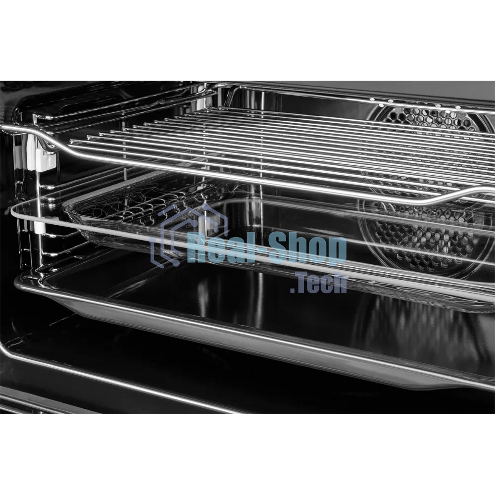 Встраиваемый духовой шкаф Kuppersberg KHT 616 Black компактный, ШхВхГ: 59.5х45.4х56.5 см, 50 л, А+, гидролизная очистка, черный