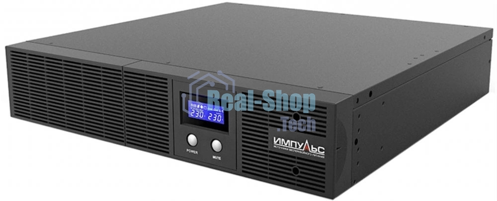 Источник бесперебойного питания Импульс IMPULS SLIM 1200, 1200VA/720W, IEC-C13