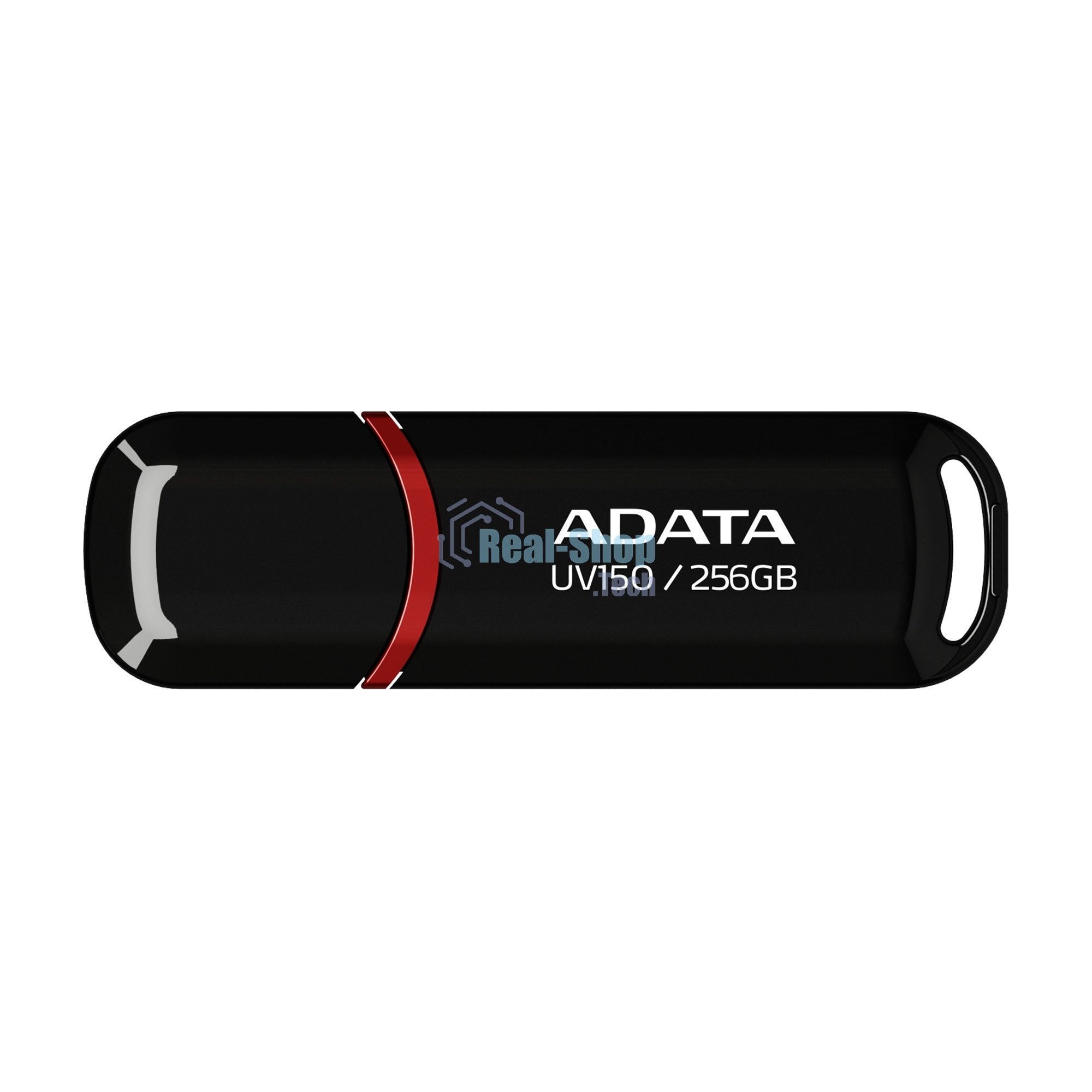 Флешка USB ADATA UV150 (AUV150-256G-RBK), 256Gb, USB 3.0, R/W 100/30, черный