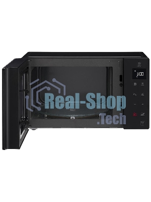 Микроволновая печь LG MW23R35GIB инвертор, черный, 23 л, 1000 Вт, переключатели - сенсор